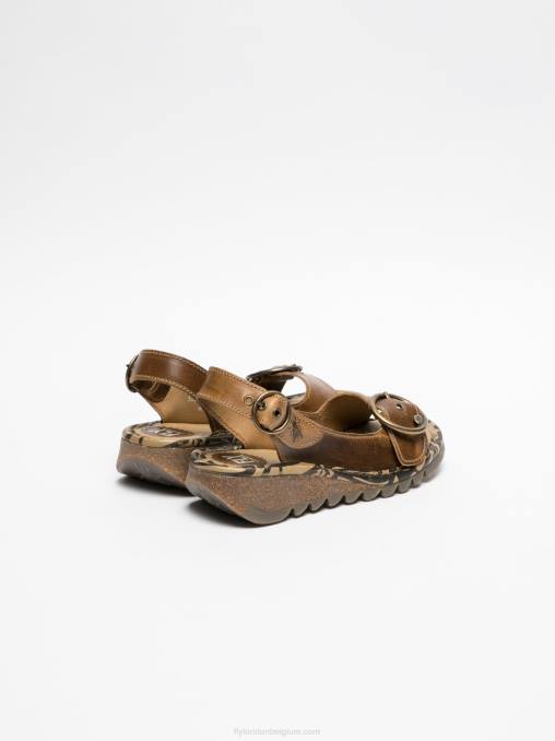 Peru Fly London vrouwen sandalen met gesp V2B0528