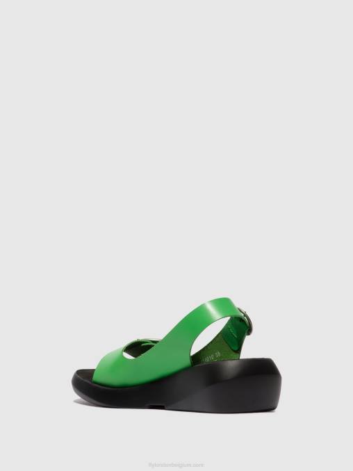 avocado Fly London vrouwen slingback sandalen berk754 V2B0467