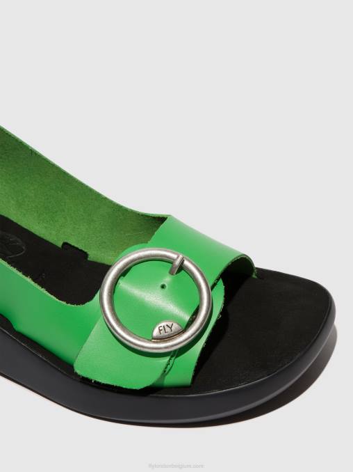 avocado Fly London vrouwen slingback sandalen berk754 V2B0467