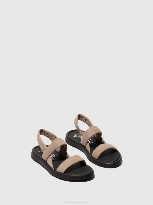 concreet Fly London vrouwen sling-back sandalen tera873 V2B0539