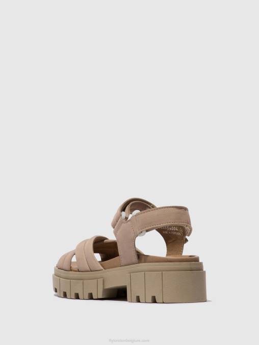 concreet Fly London vrouwen slingback sandalen jada854 V2B0545