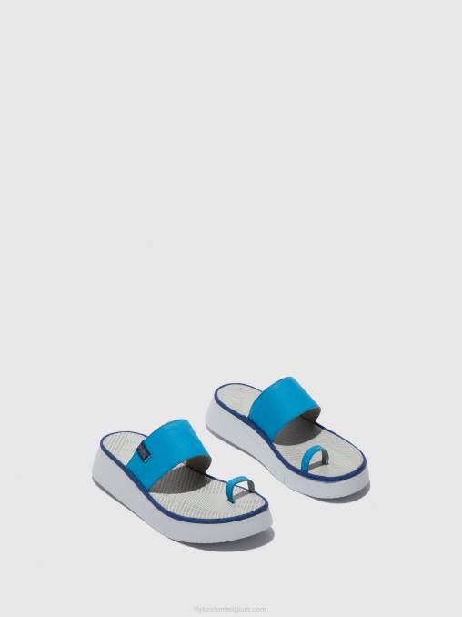 cupido azuurblauw Fly London vrouwen Sandalen met bandjes chev316 V2B0599
