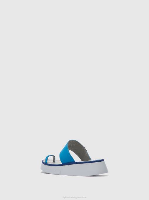 cupido azuurblauw Fly London vrouwen Sandalen met bandjes chev316 V2B0599
