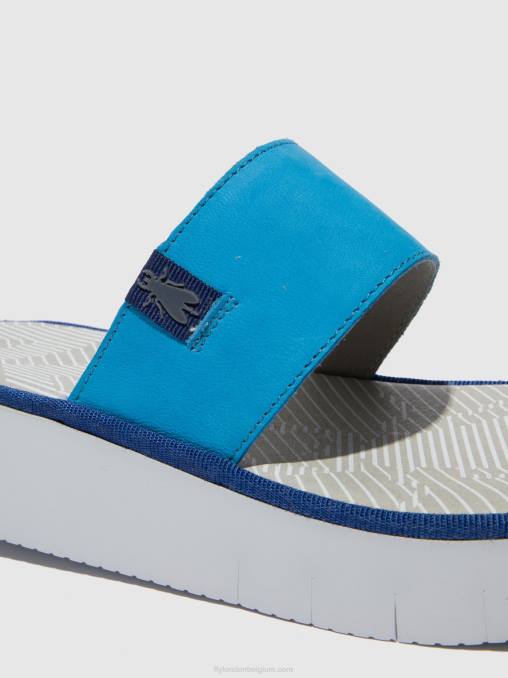 cupido azuurblauw Fly London vrouwen Sandalen met bandjes chev316 V2B0599