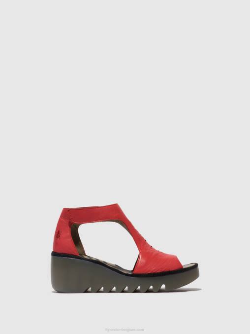 framboos Fly London vrouwen Sandalen met bandjes bezo306 V2B0419