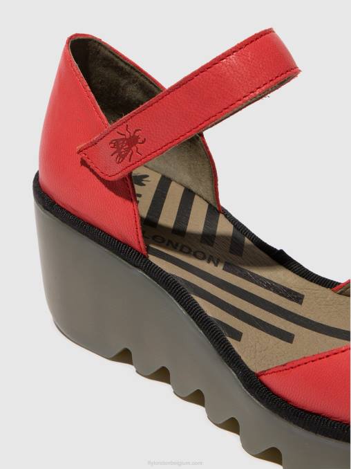 framboos Fly London vrouwen sandalen met enkelbandje biso305 V2B0513