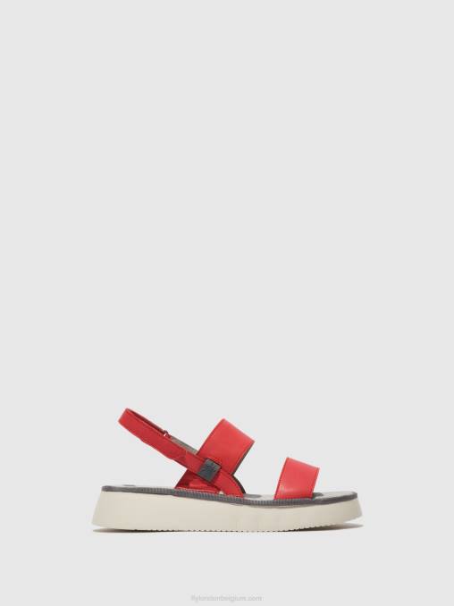 framboos Fly London vrouwen slingback sandalen cura318 V2B0462