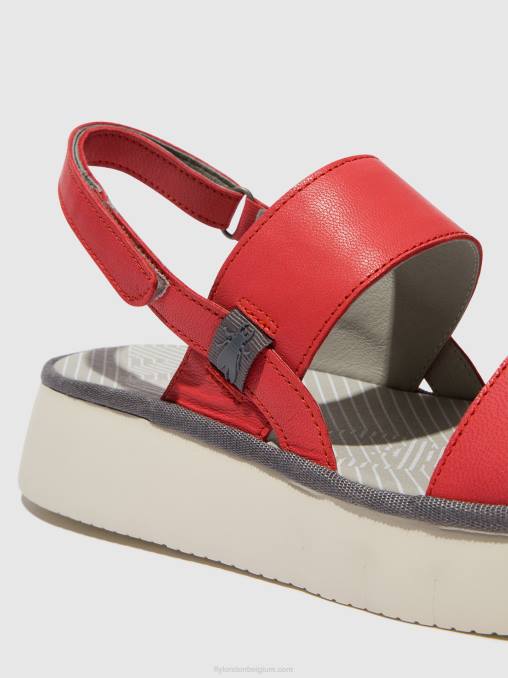 framboos Fly London vrouwen slingback sandalen cura318 V2B0462