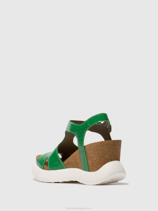 groente Fly London vrouwen sandalen met gesp gova962 V2B0502
