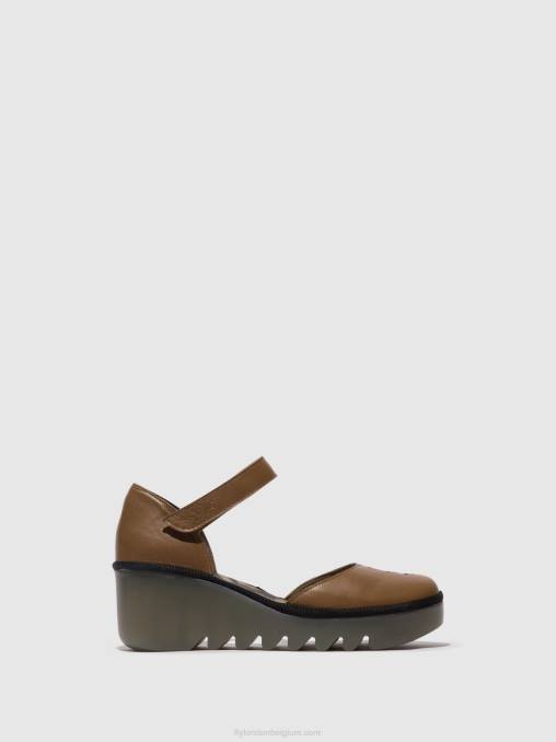 grond Fly London vrouwen sandalen met enkelbandje biso305 V2B0511