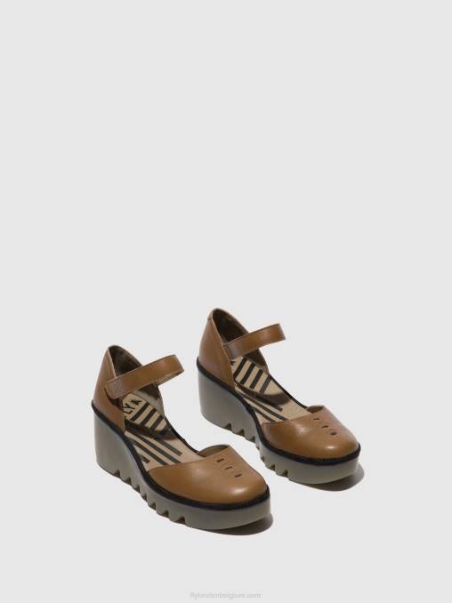 grond Fly London vrouwen sandalen met enkelbandje biso305 V2B0511