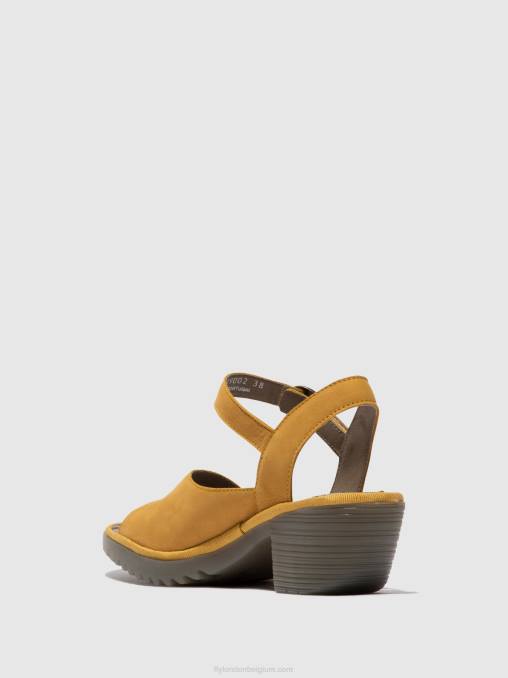 hommel Fly London vrouwen slingback sandalen wely439 V2B0454
