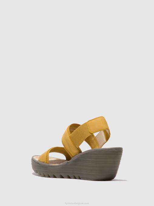 hommel Fly London vrouwen slingback sandalen yaco416 V2B0440