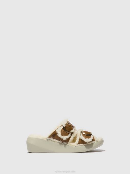 kameel Fly London vrouwen instapsandalen buga902 V2B0514