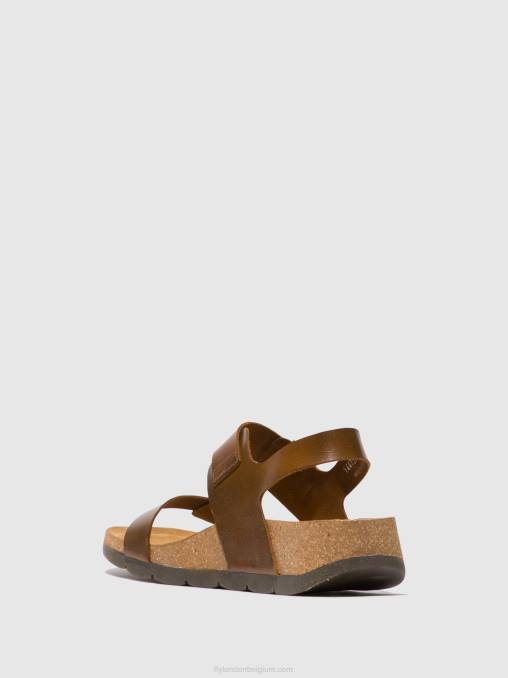 kameel Fly London vrouwen slingback sandalen ceke722 V2B0583