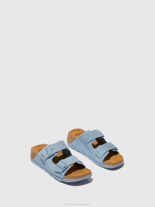 lucht Fly London vrouwen sandalen met gesp caja721 V2B0526