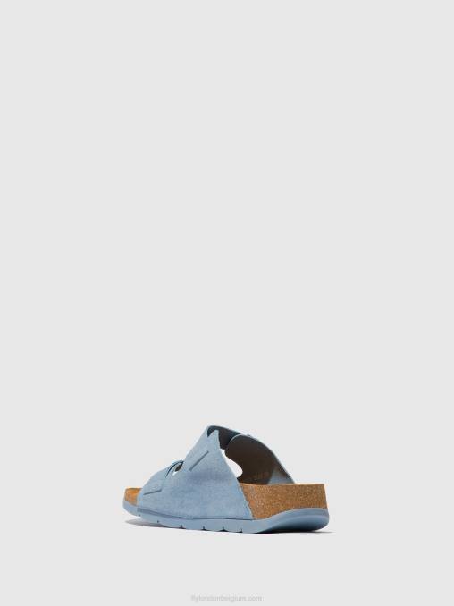 lucht Fly London vrouwen sandalen met gesp caja721 V2B0526