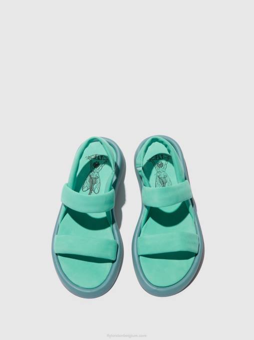 mynt Fly London vrouwen sling-back sandalen tera873 V2B0541