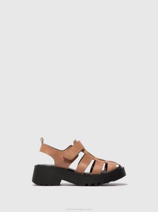 roos Fly London vrouwen Sandalen met bandjes maie850 V2B0535