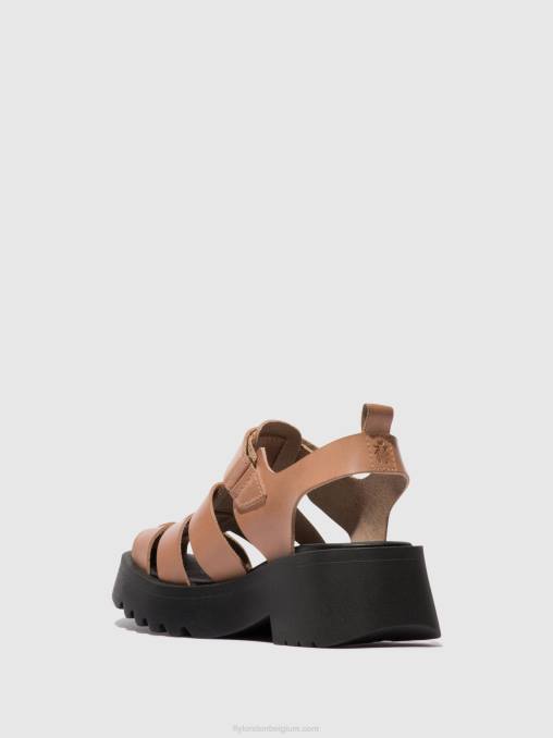roos Fly London vrouwen Sandalen met bandjes maie850 V2B0535