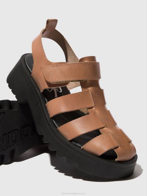 roos Fly London vrouwen Sandalen met bandjes maie850 V2B0535