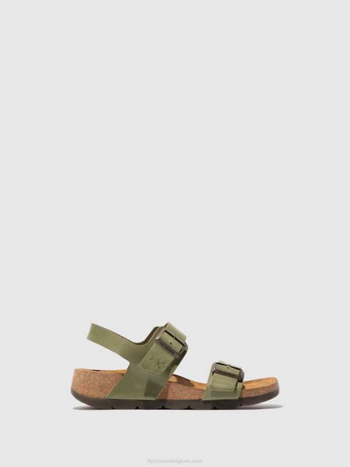 smog Fly London vrouwen slingback sandalen ceke722 V2B0584