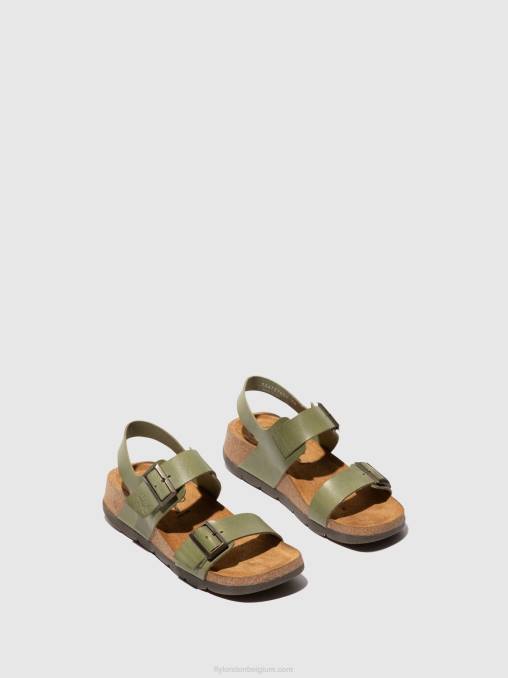 smog Fly London vrouwen slingback sandalen ceke722 V2B0584