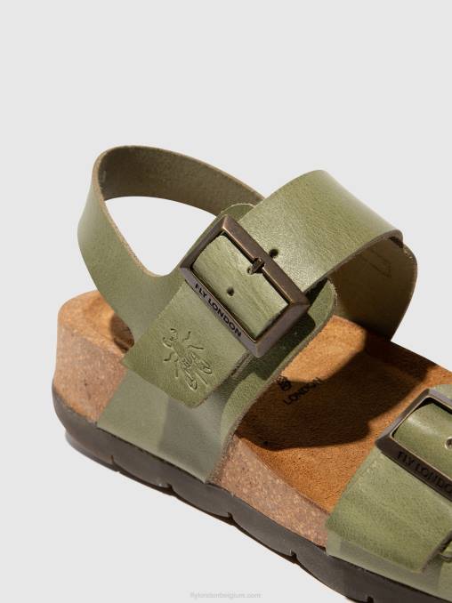 smog Fly London vrouwen slingback sandalen ceke722 V2B0584