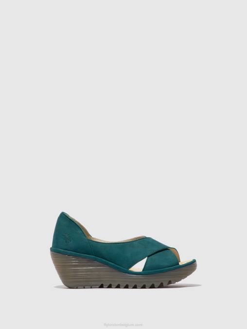 wintertaling Fly London vrouwen gekruiste sandalen yoma307 V2B0559
