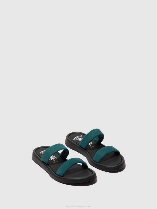wintertaling Fly London vrouwen platte sandalen taja872 V2B0557