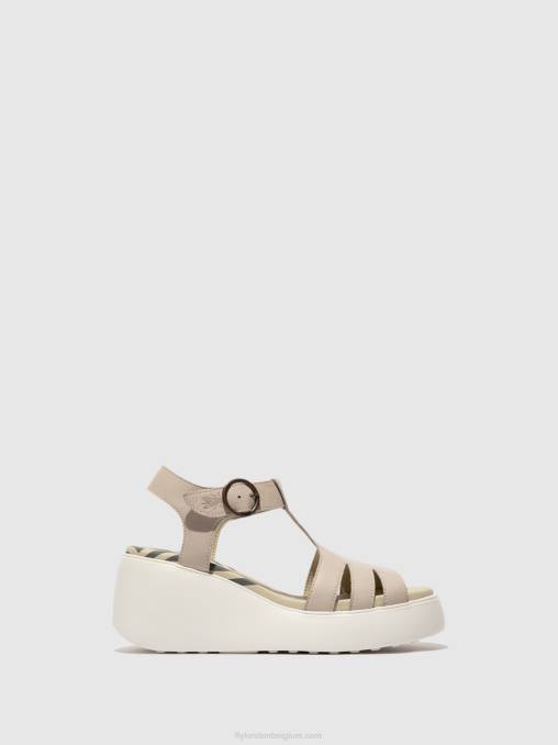 wolk Fly London vrouwen Sandalen met t-bandje duma955 V2B0414