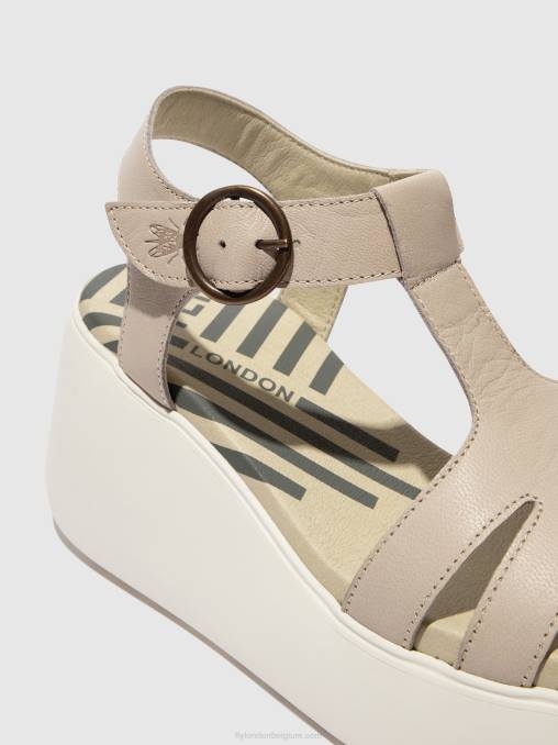 wolk Fly London vrouwen Sandalen met t-bandje duma955 V2B0414