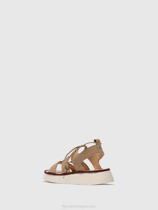 wolk Fly London vrouwen sandalen met bandjes caio363 V2B0574