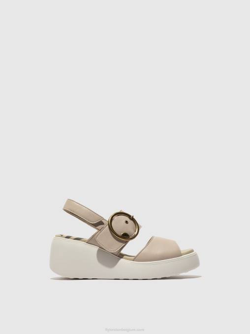 wolk Fly London vrouwen slingback sandalen digo939 V2B0460