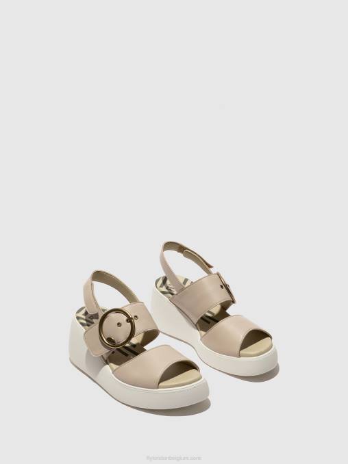 wolk Fly London vrouwen slingback sandalen digo939 V2B0460