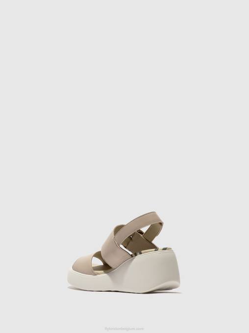 wolk Fly London vrouwen slingback sandalen digo939 V2B0460