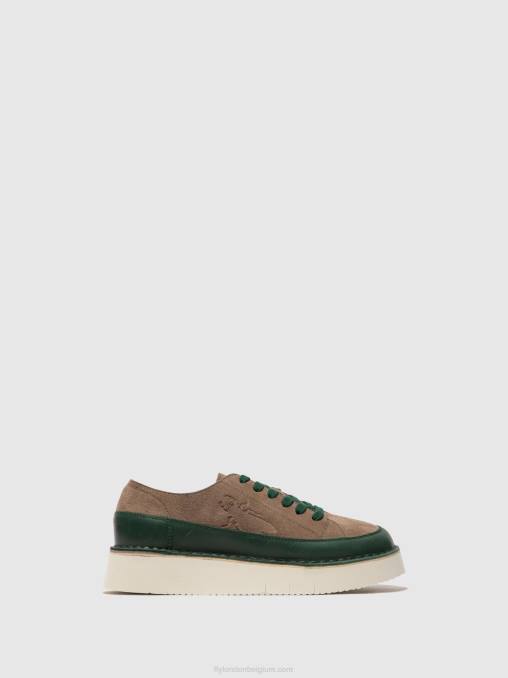 benzine/steen Fly London vrouwen vetersneakers cuda099 V2B0719
