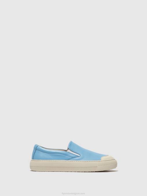 blauw Fly London vrouwen instapsneakers toaf584 V2B0707