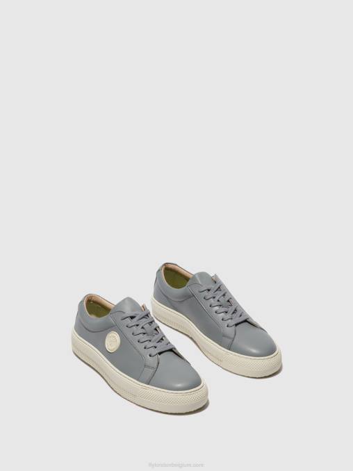 grijs Fly London vrouwen sneakers met veters tafa587 V2B0716