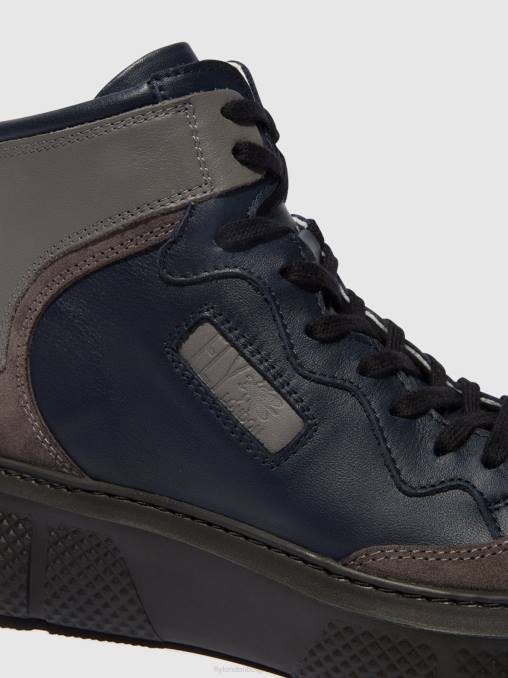grijs/marineblauw/grijs Fly London vrouwen vetersneakers eppe531 V2B0733