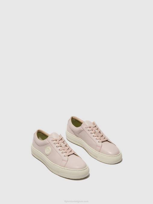 roze Fly London vrouwen sneakers met veters tafa587 V2B0717