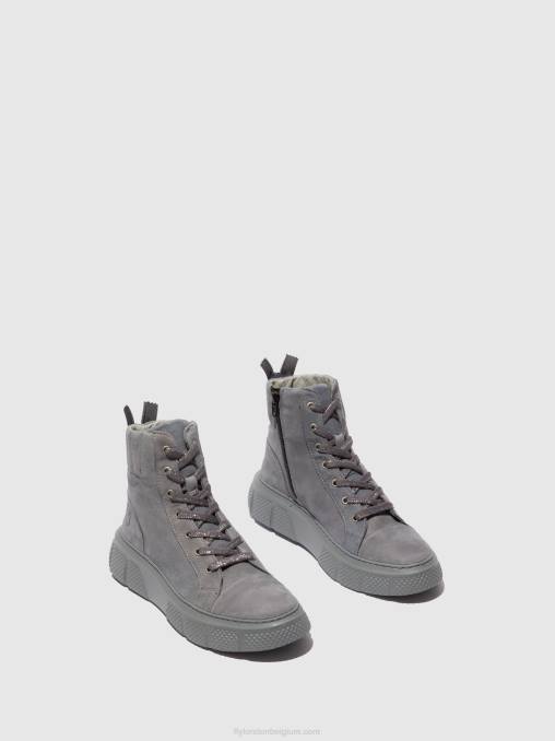 sorano blauw grijs Fly London vrouwen veterschoenen erby484 V2B0765
