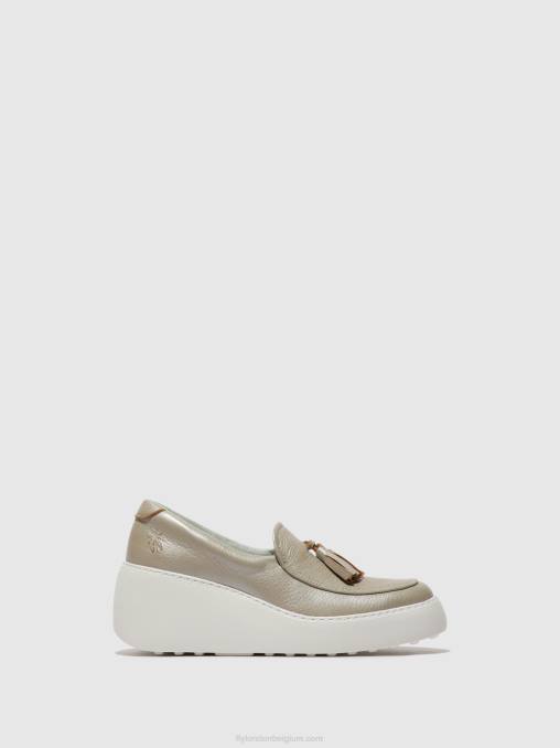 zilver Fly London vrouwen instapsneakers dala579 V2B0705