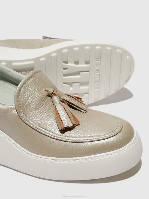 zilver Fly London vrouwen instapsneakers dala579 V2B0705