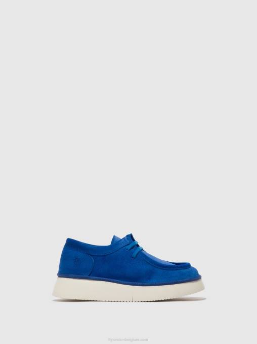 denim Fly London vrouwen veterschoenen ceza437 V2B0659