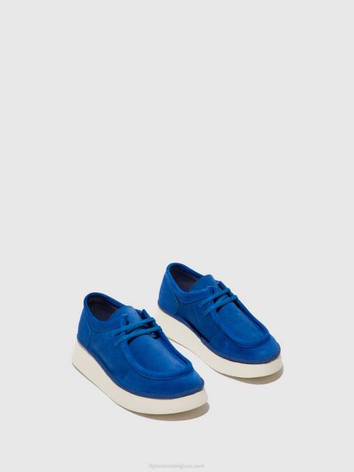 denim Fly London vrouwen veterschoenen ceza437 V2B0659