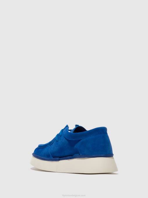 denim Fly London vrouwen veterschoenen ceza437 V2B0659