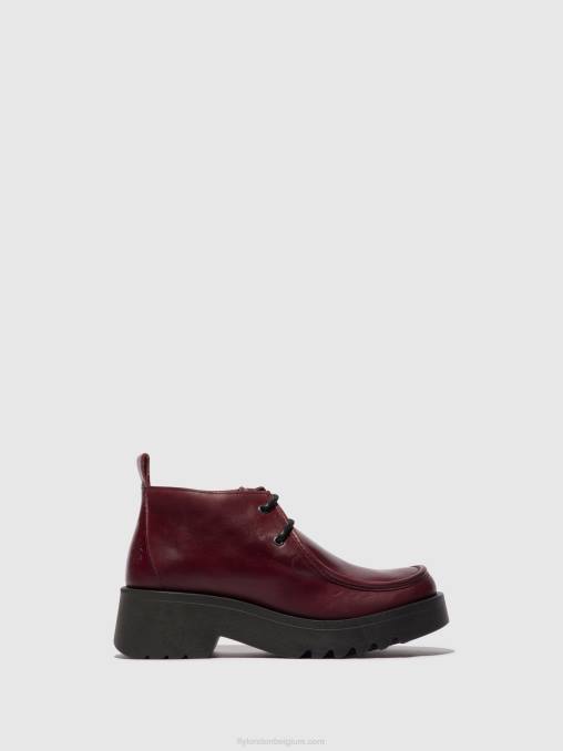 paars Fly London vrouwen veterschoenen megg90 V2B0682