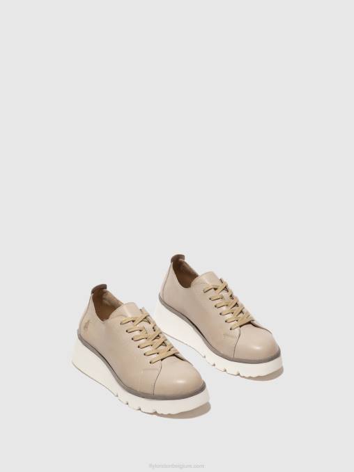 wolk Fly London vrouwen veterschoenen plom431 V2B0655
