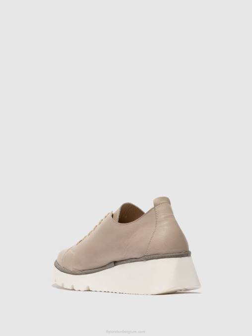 wolk Fly London vrouwen veterschoenen plom431 V2B0655